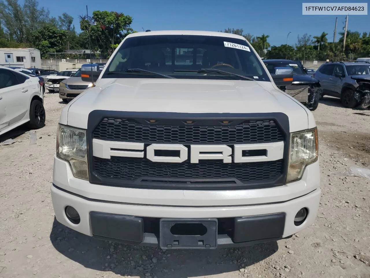 1FTFW1CV7AFD84623 2010 Ford F150 Supercrew