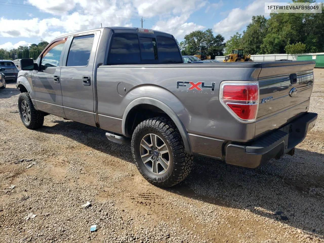 2010 Ford F150 Supercrew VIN: 1FTFW1EV6AFB98049 Lot: 71382374