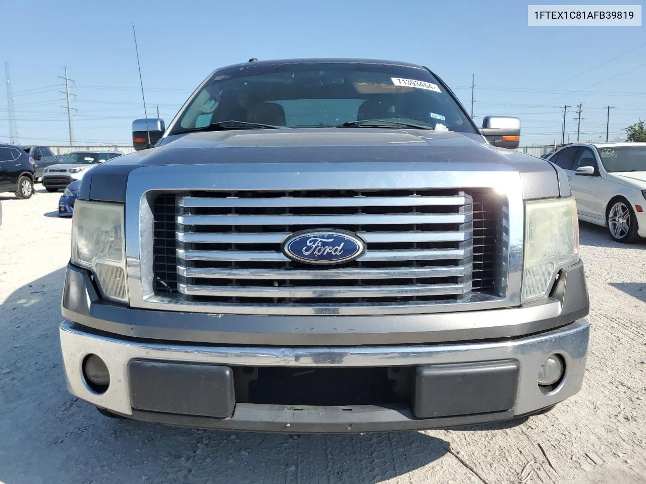 2010 Ford F150 Super Cab VIN: 1FTEX1C81AFB39819 Lot: 71393464