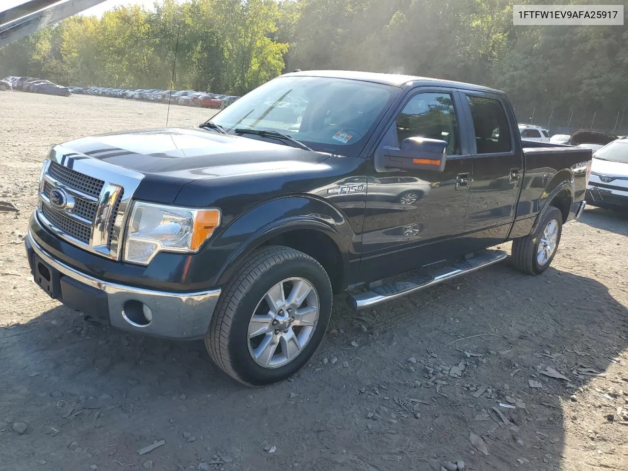 1FTFW1EV9AFA25917 2010 Ford F150 Supercrew