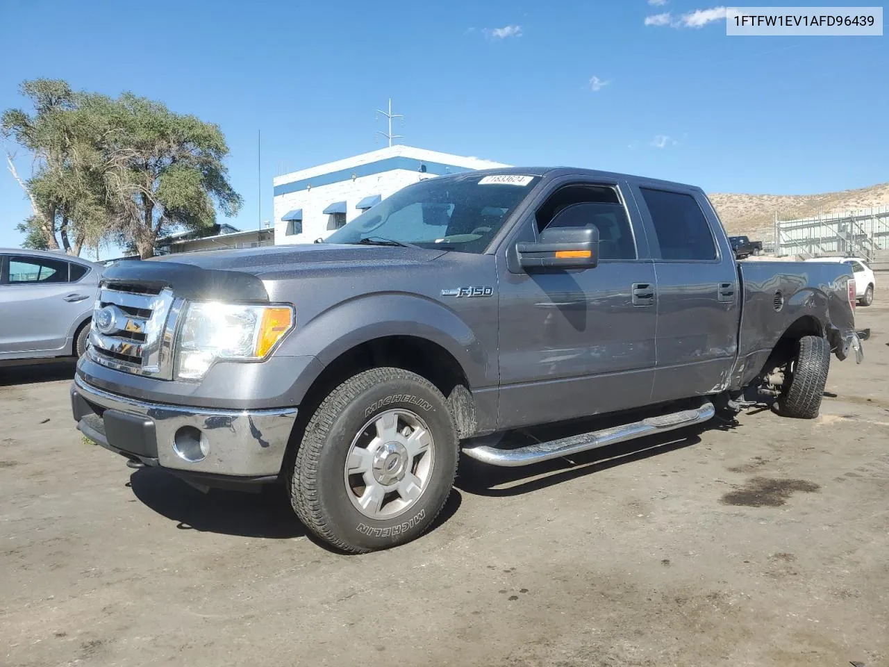 2010 Ford F150 Supercrew VIN: 1FTFW1EV1AFD96439 Lot: 71833624