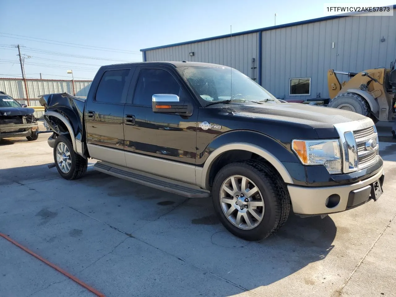 1FTFW1CV2AKE57873 2010 Ford F150 Supercrew