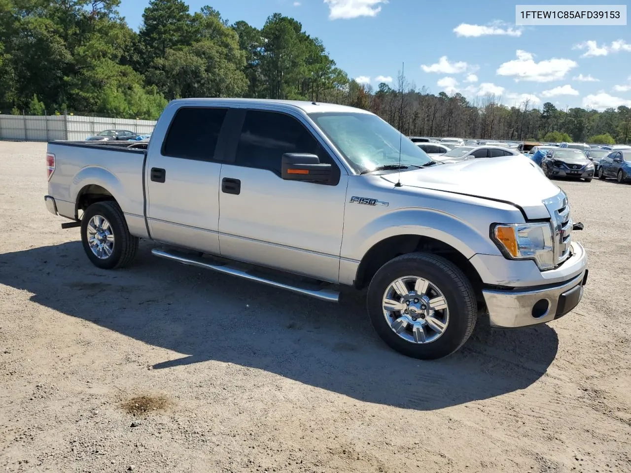 2010 Ford F150 Supercrew VIN: 1FTEW1C85AFD39153 Lot: 72033914