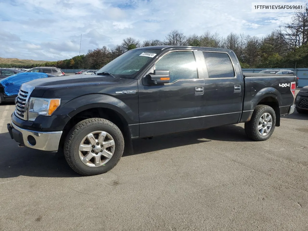 2010 Ford F150 Supercrew VIN: 1FTFW1EV5AFD69681 Lot: 72066824