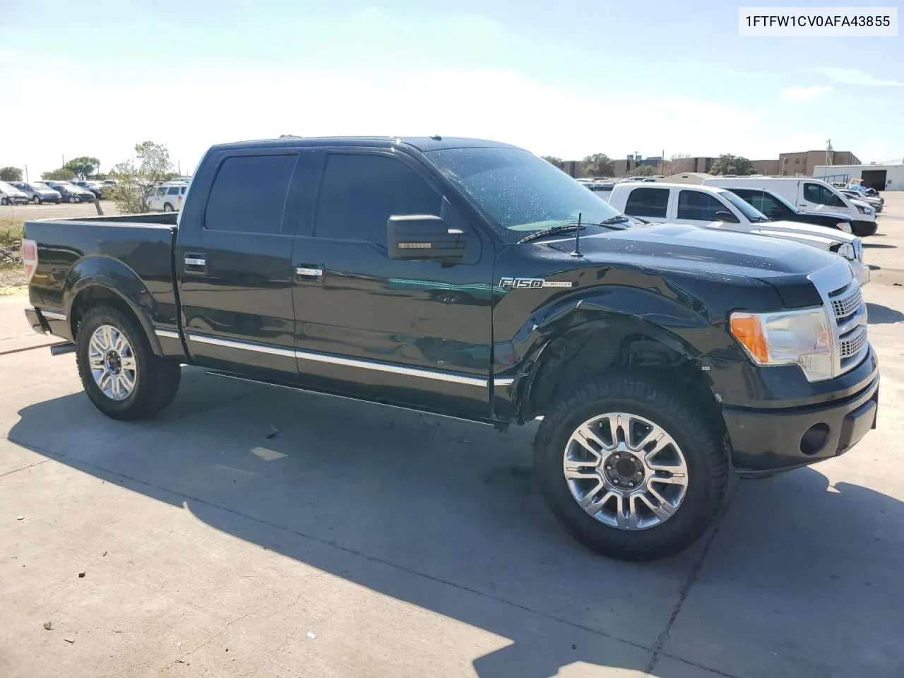 1FTFW1CV0AFA43855 2010 Ford F150 Supercrew