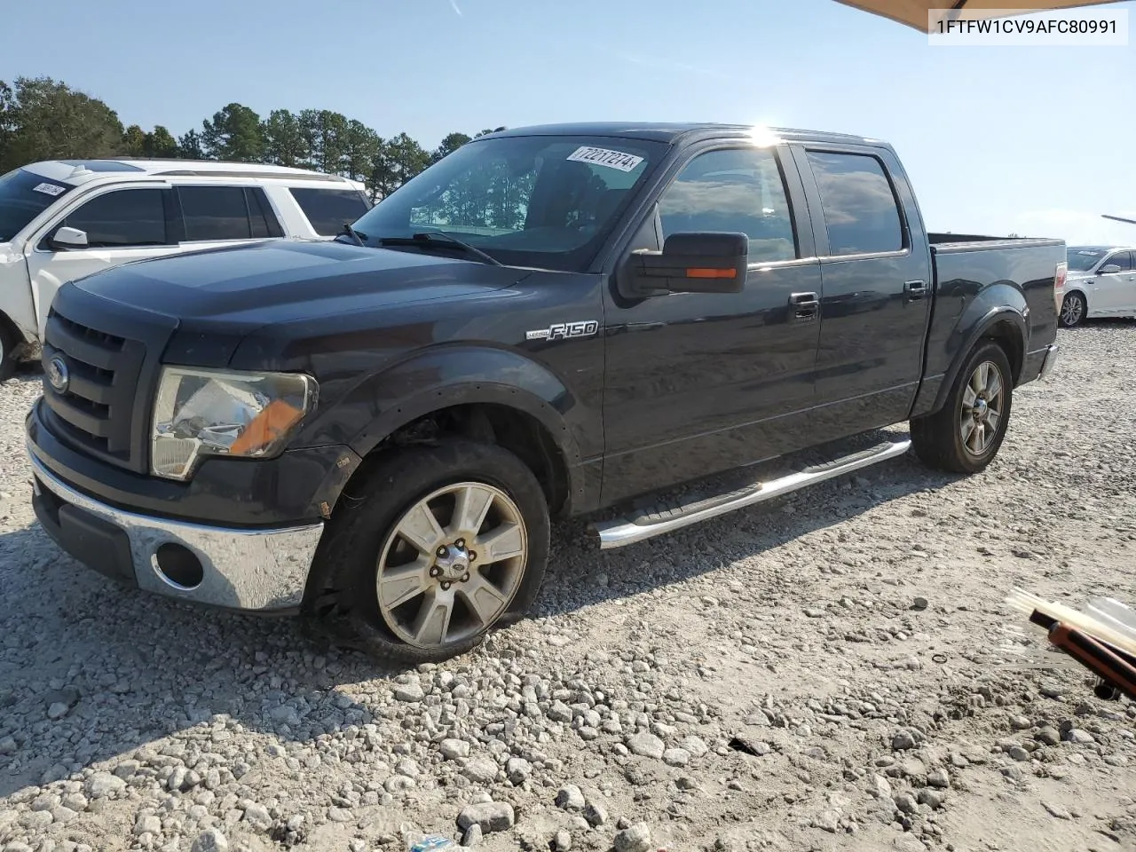 1FTFW1CV9AFC80991 2010 Ford F150 Supercrew