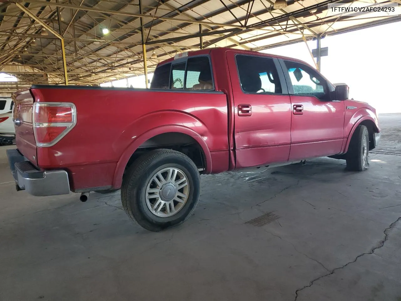 1FTFW1CV2AFC24293 2010 Ford F150 Supercrew