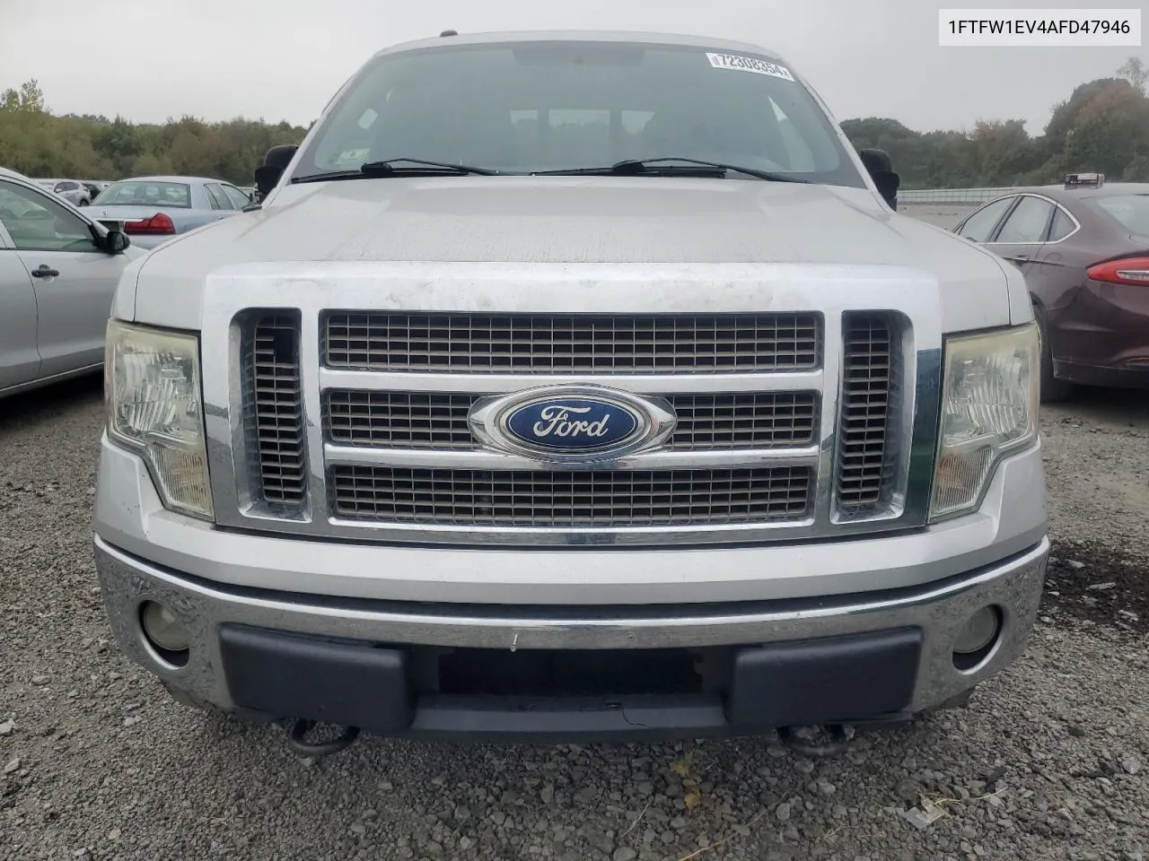 1FTFW1EV4AFD47946 2010 Ford F150 Supercrew