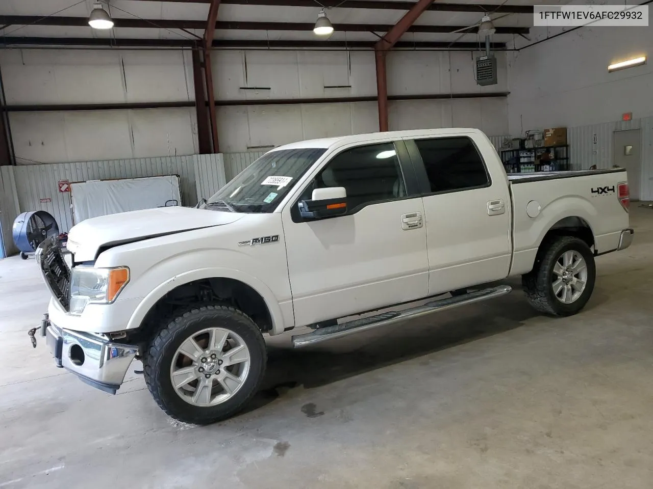 2010 Ford F150 Supercrew VIN: 1FTFW1EV6AFC29932 Lot: 72365914