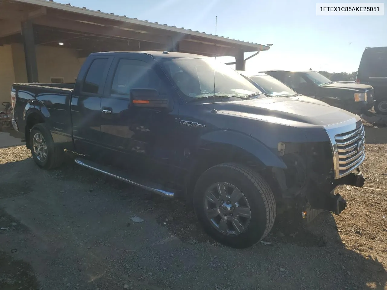 1FTEX1C85AKE25051 2010 Ford F150 Super Cab