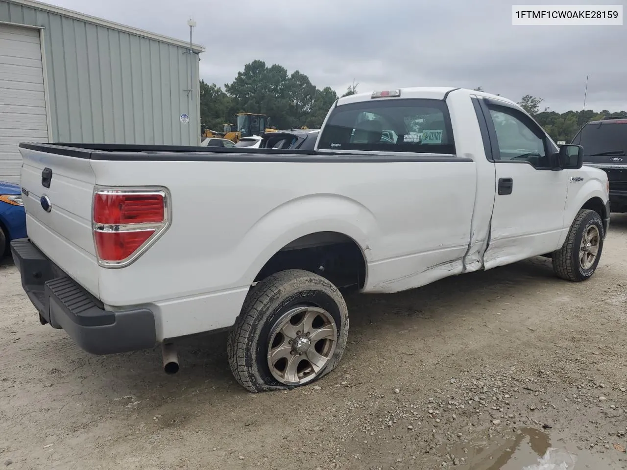 2010 Ford F150 VIN: 1FTMF1CW0AKE28159 Lot: 72533024