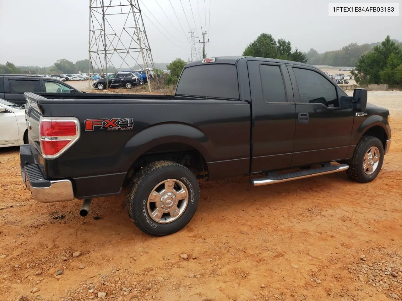 2010 Ford F150 Super Cab VIN: 1FTEX1E84AFB03183 Lot: 72647124