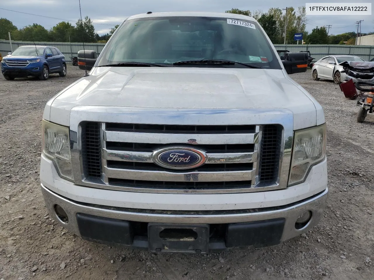 2010 Ford F150 Super Cab VIN: 1FTFX1CV8AFA12222 Lot: 72717324