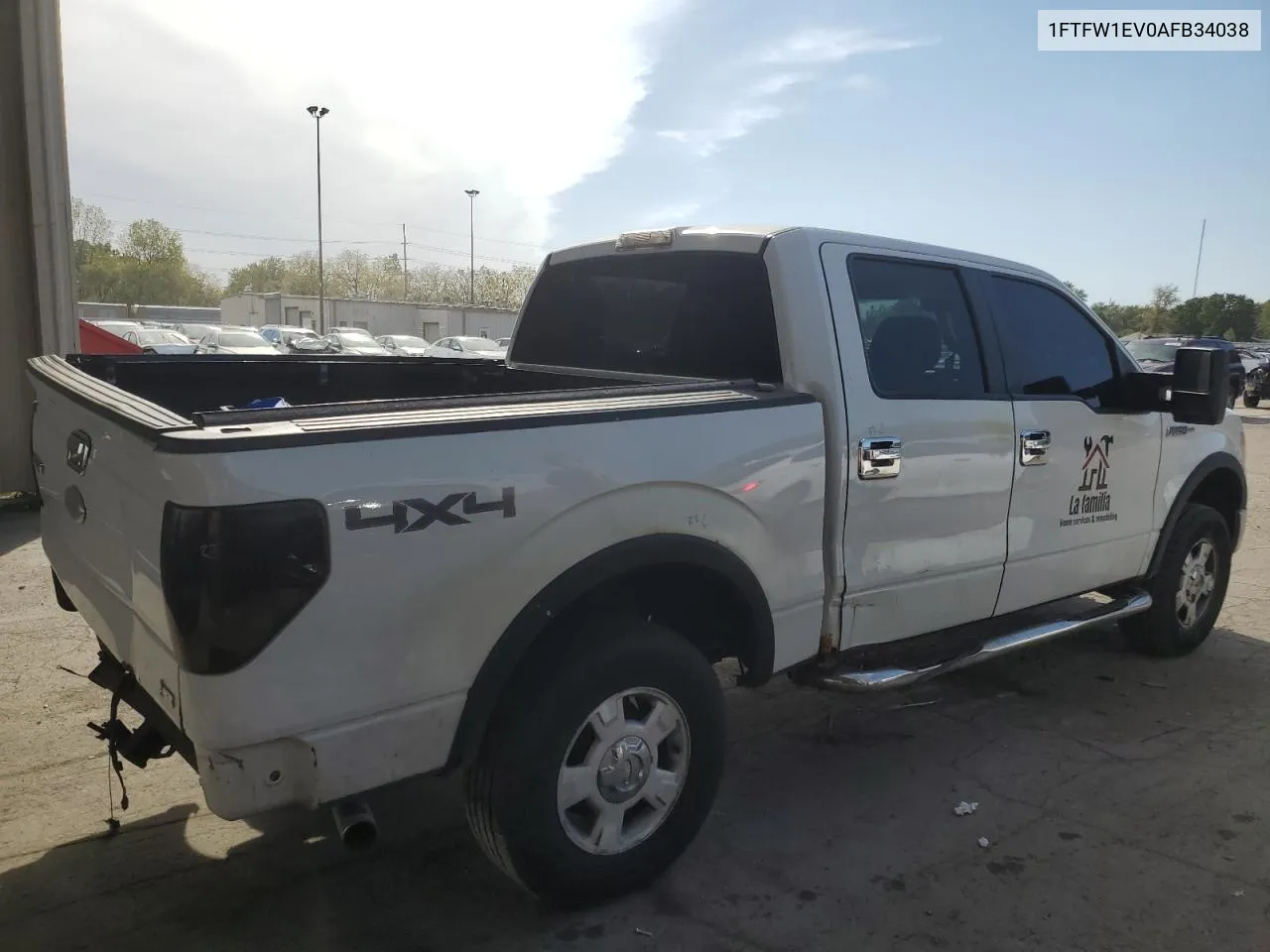 1FTFW1EV0AFB34038 2010 Ford F150 Supercrew