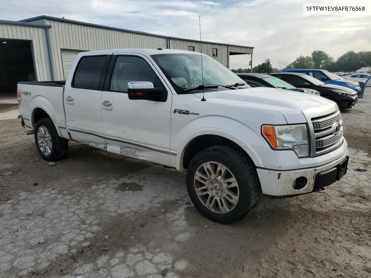 2010 Ford F150 Supercrew VIN: 1FTFW1EV8AFB76568 Lot: 72805354