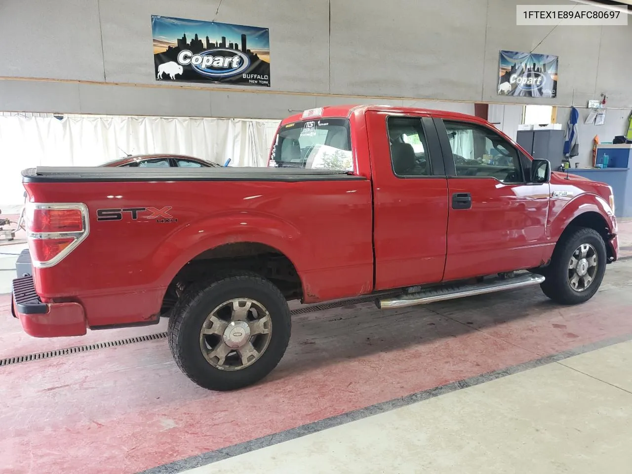 1FTEX1E89AFC80697 2010 Ford F150 Super Cab