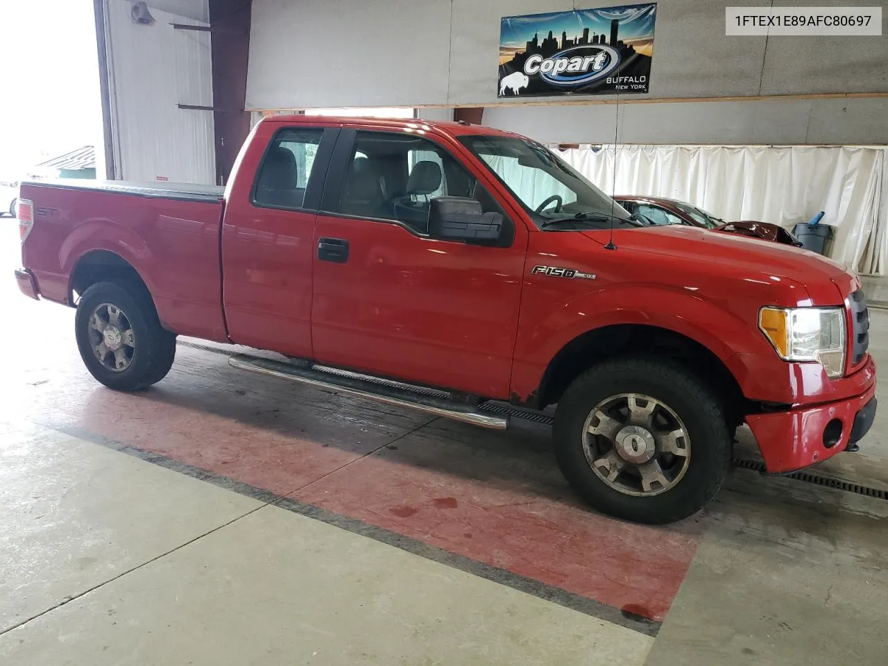 1FTEX1E89AFC80697 2010 Ford F150 Super Cab