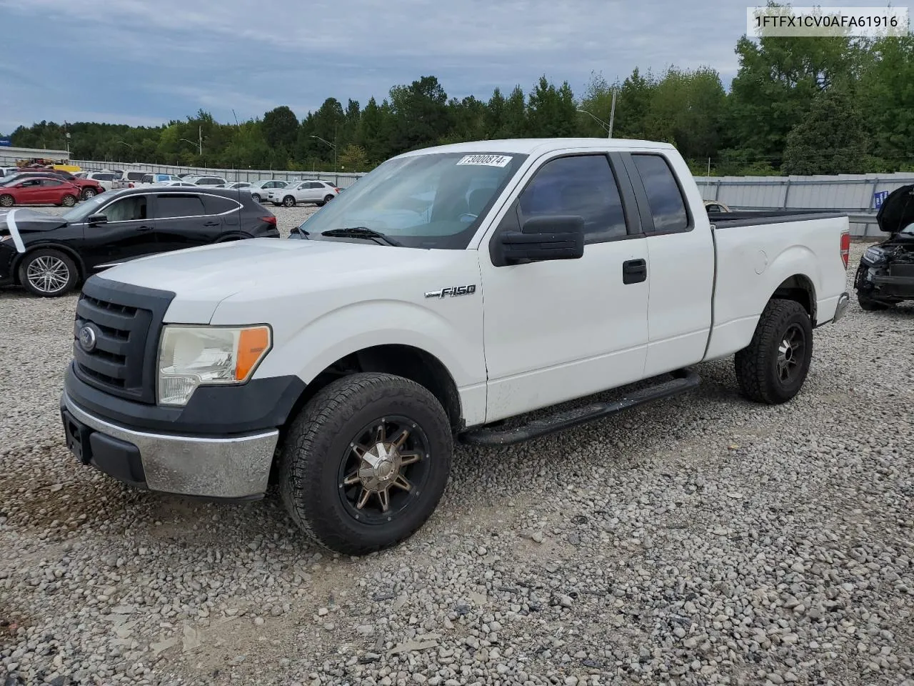 2010 Ford F150 Super Cab VIN: 1FTFX1CV0AFA61916 Lot: 73000874