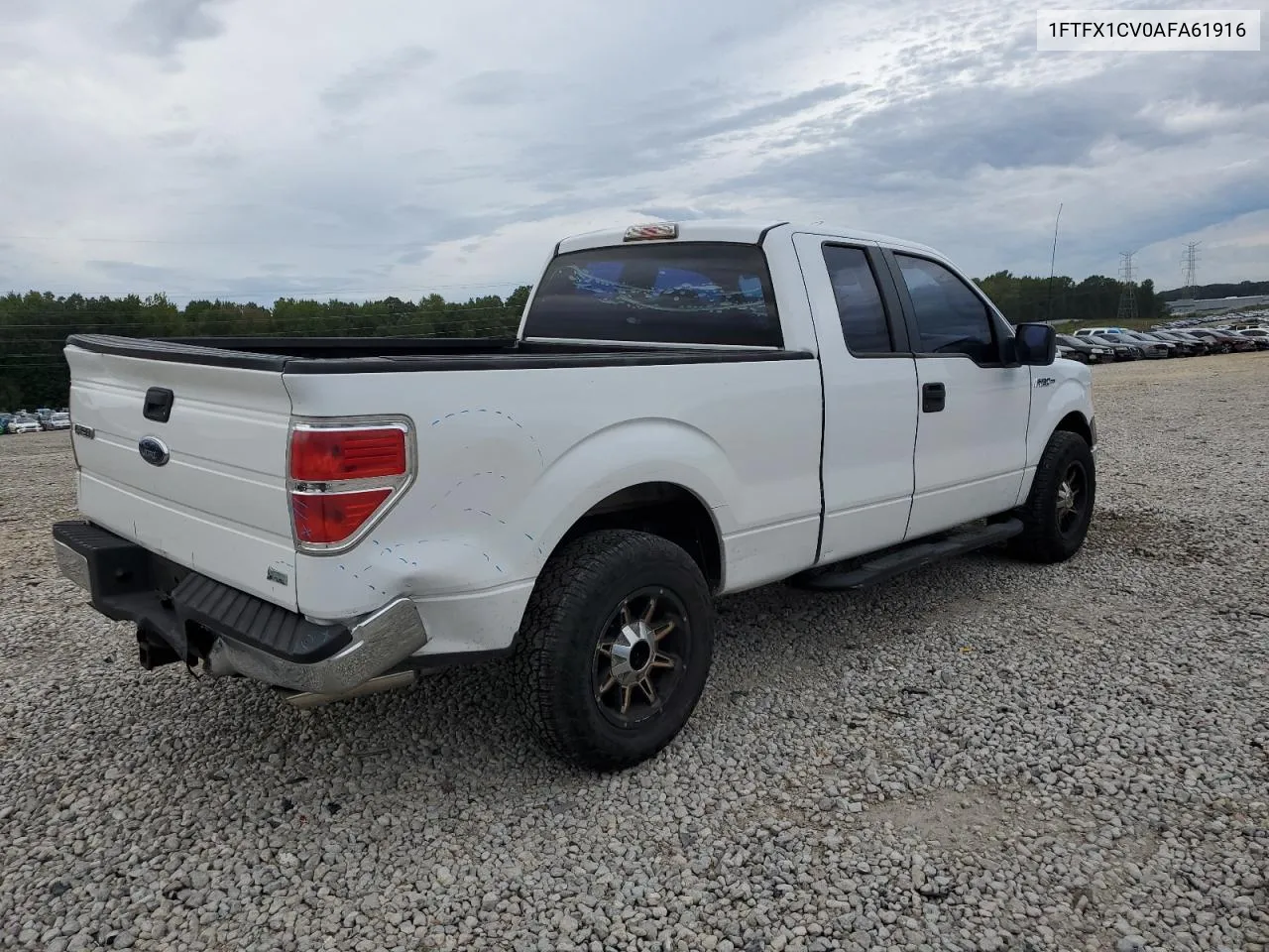 1FTFX1CV0AFA61916 2010 Ford F150 Super Cab