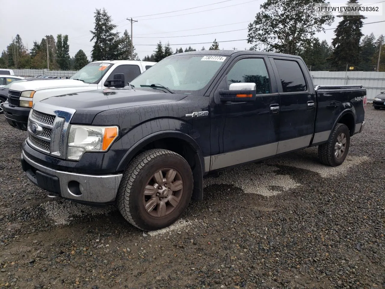 2010 Ford F150 Supercrew VIN: 1FTFW1EV0AFA38362 Lot: 73017774