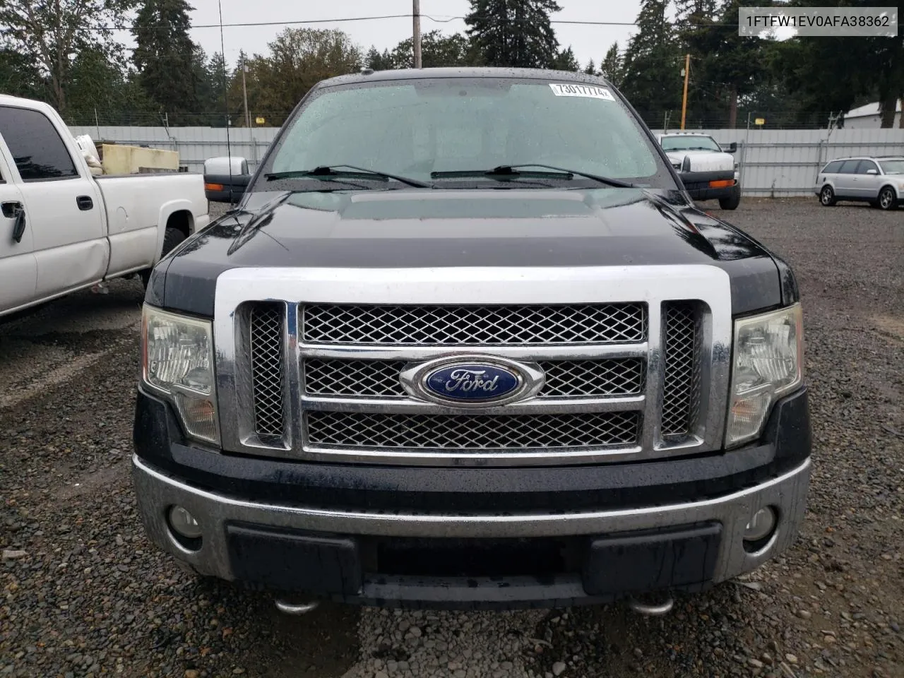 2010 Ford F150 Supercrew VIN: 1FTFW1EV0AFA38362 Lot: 73017774