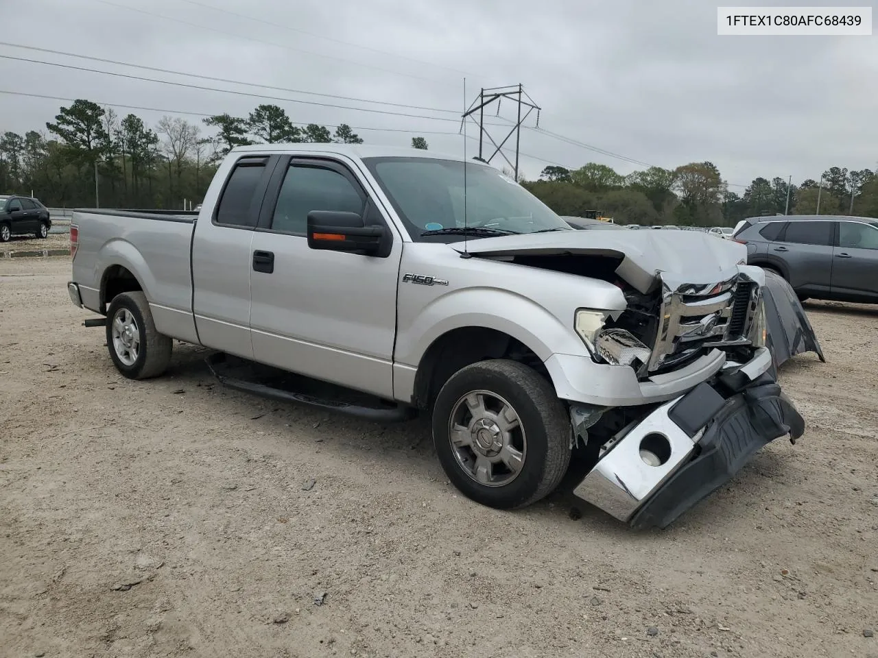 2010 Ford F150 Super Cab VIN: 1FTEX1C80AFC68439 Lot: 73143994