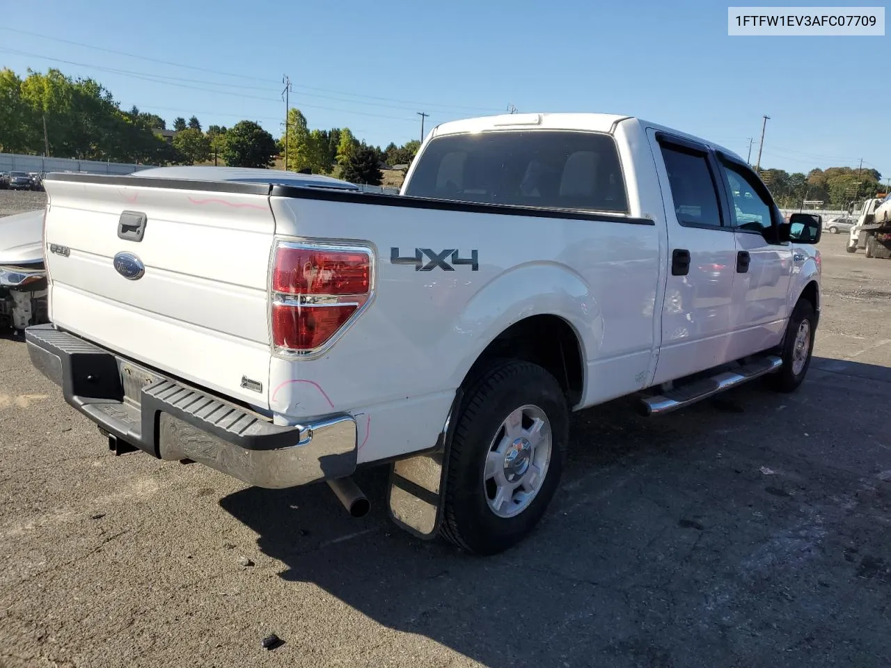 2010 Ford F150 Supercrew VIN: 1FTFW1EV3AFC07709 Lot: 73248124