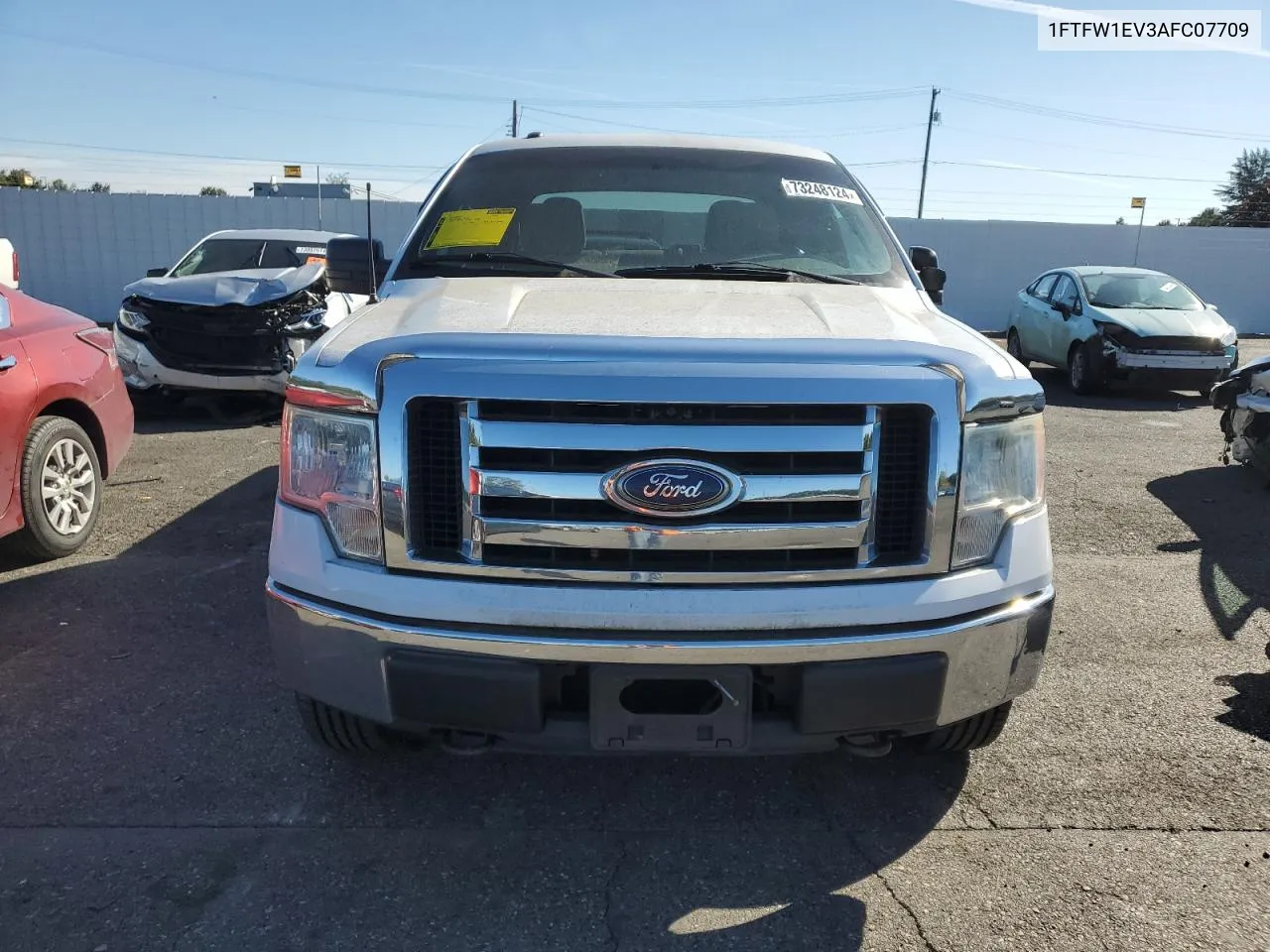 2010 Ford F150 Supercrew VIN: 1FTFW1EV3AFC07709 Lot: 73248124