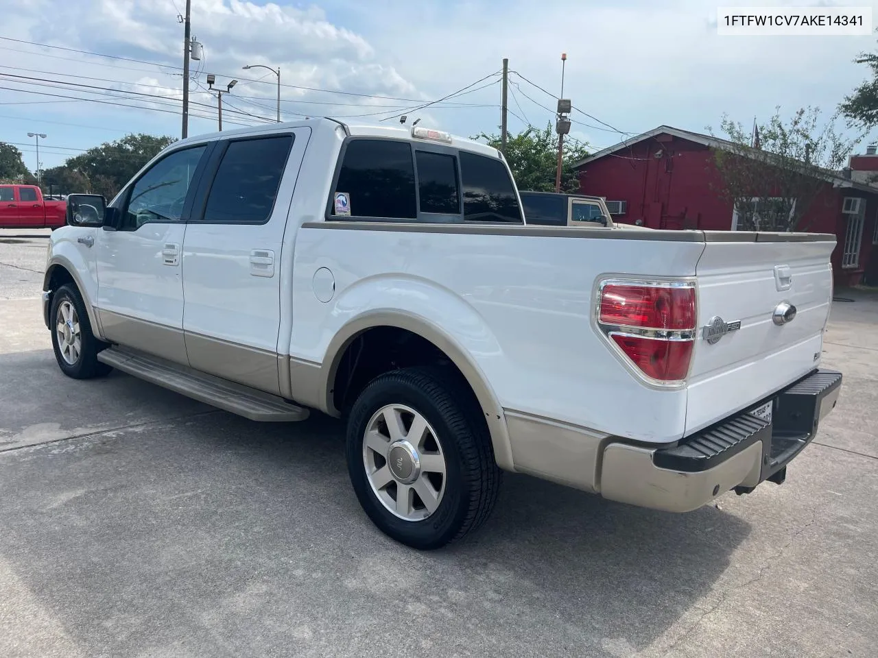 1FTFW1CV7AKE14341 2010 Ford F150 Supercrew