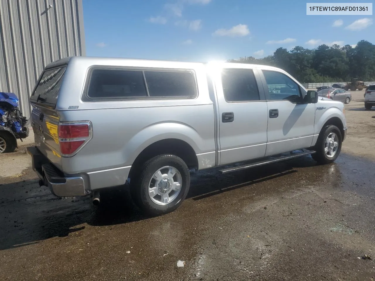 2010 Ford F150 Supercrew VIN: 1FTEW1C89AFD01361 Lot: 73786984