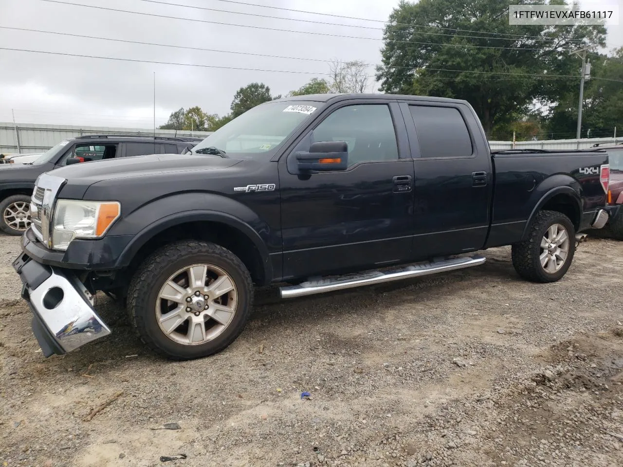 2010 Ford F150 Supercrew VIN: 1FTFW1EVXAFB61117 Lot: 74073094