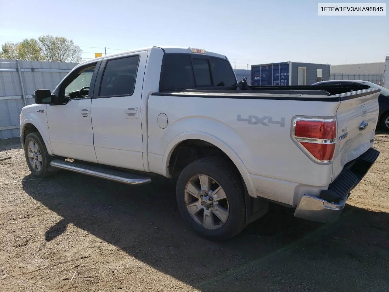 2010 Ford F150 Supercrew VIN: 1FTFW1EV3AKA96845 Lot: 74119854