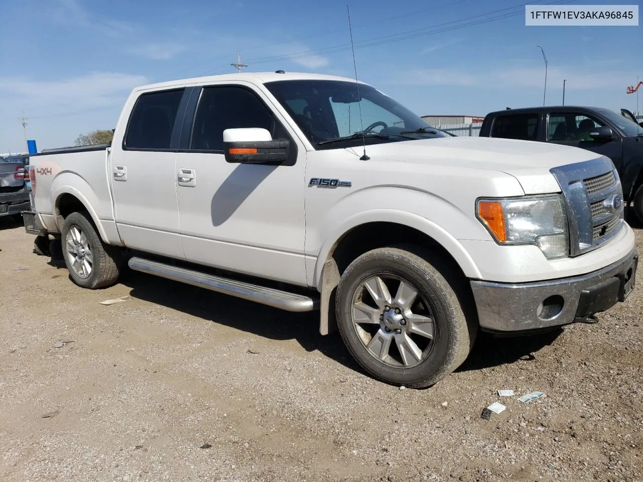 2010 Ford F150 Supercrew VIN: 1FTFW1EV3AKA96845 Lot: 74119854