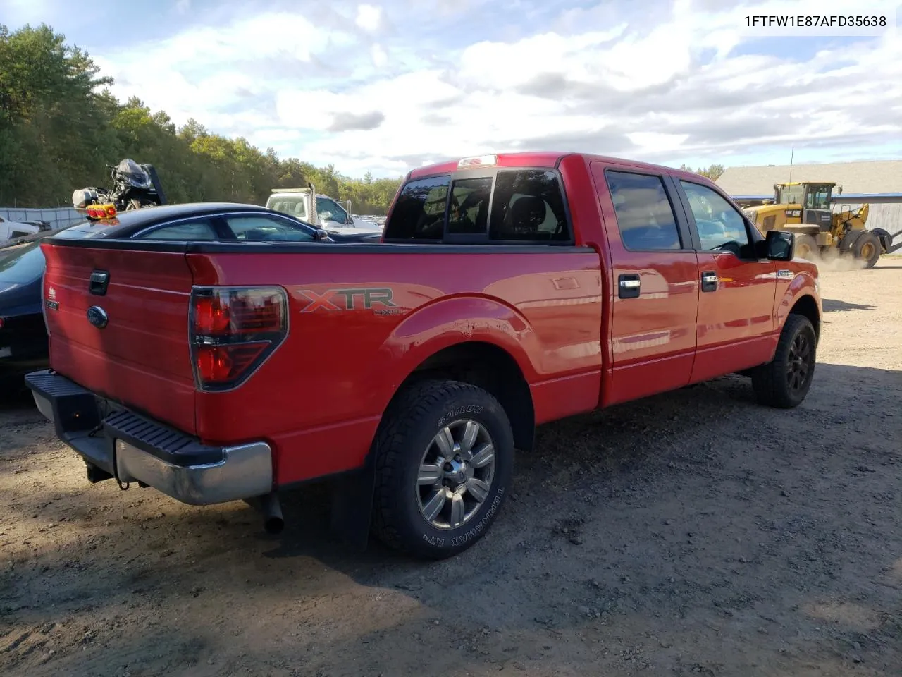 2010 Ford F150 Supercrew VIN: 1FTFW1E87AFD35638 Lot: 74120574