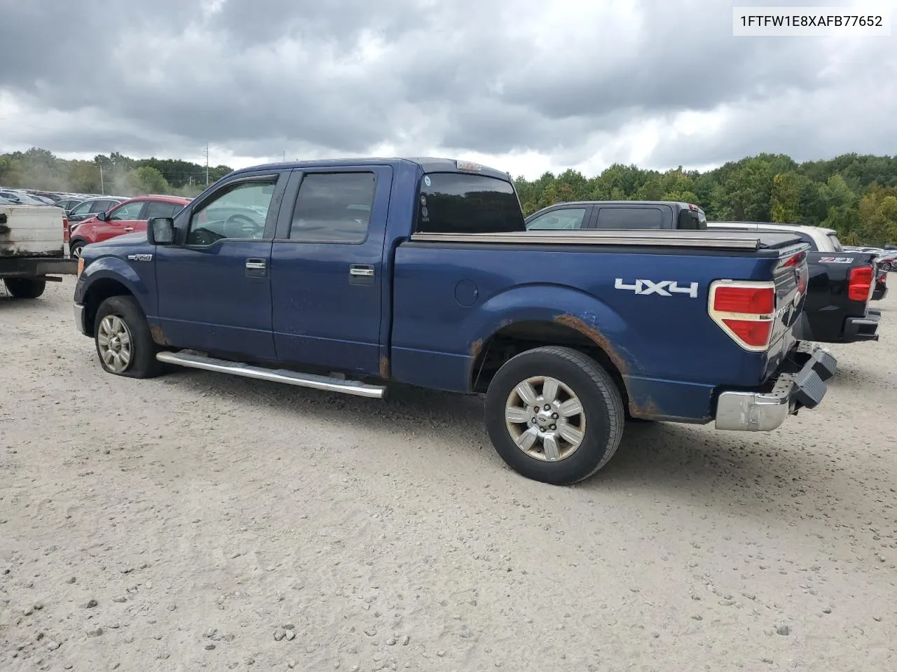 2010 Ford F150 Supercrew VIN: 1FTFW1E8XAFB77652 Lot: 74227564