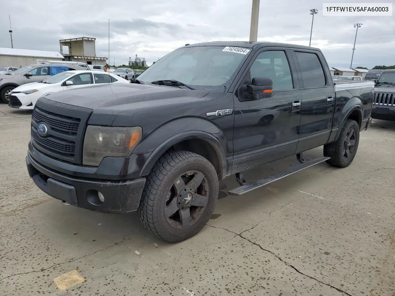 1FTFW1EV5AFA60003 2010 Ford F150 Supercrew