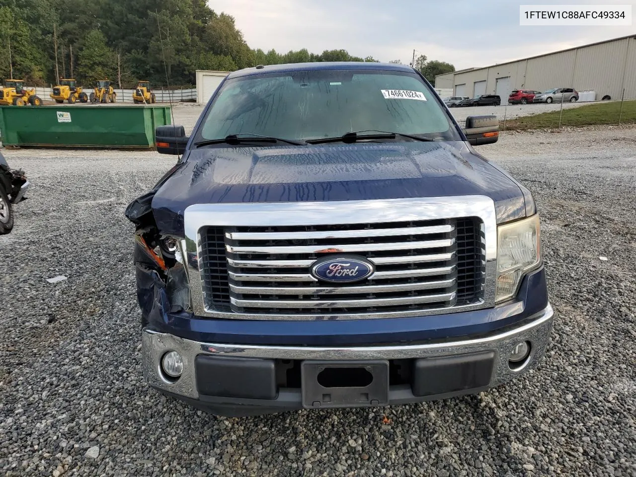 2010 Ford F150 Supercrew VIN: 1FTEW1C88AFC49334 Lot: 74661024