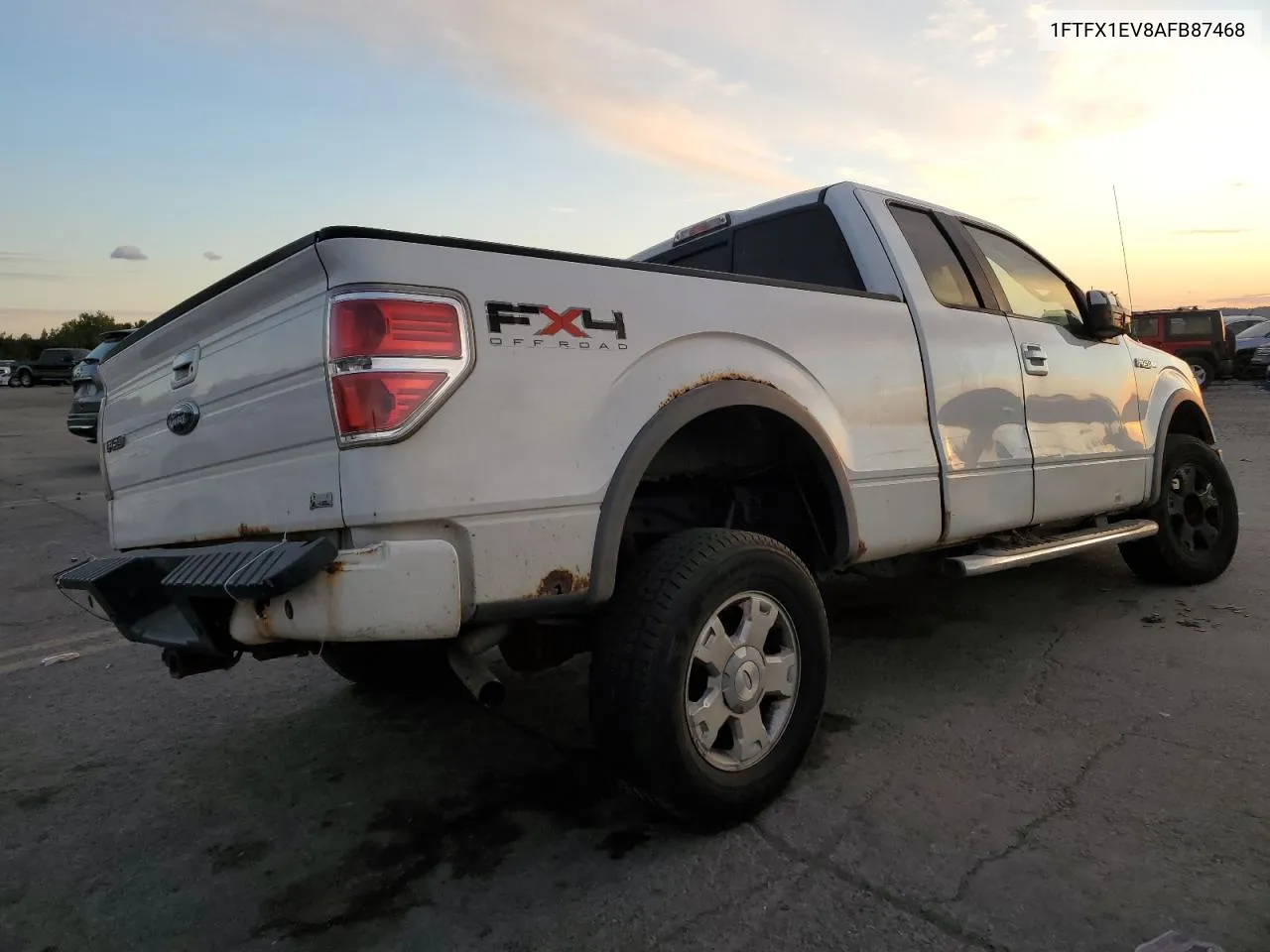 2010 Ford F150 Super Cab VIN: 1FTFX1EV8AFB87468 Lot: 75113344