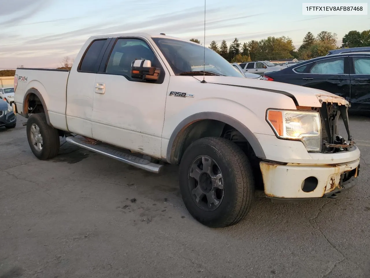 2010 Ford F150 Super Cab VIN: 1FTFX1EV8AFB87468 Lot: 75113344