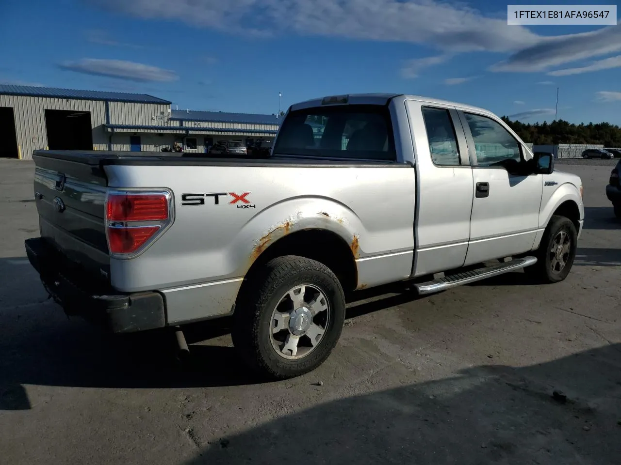 2010 Ford F150 Super Cab VIN: 1FTEX1E81AFA96547 Lot: 75165554