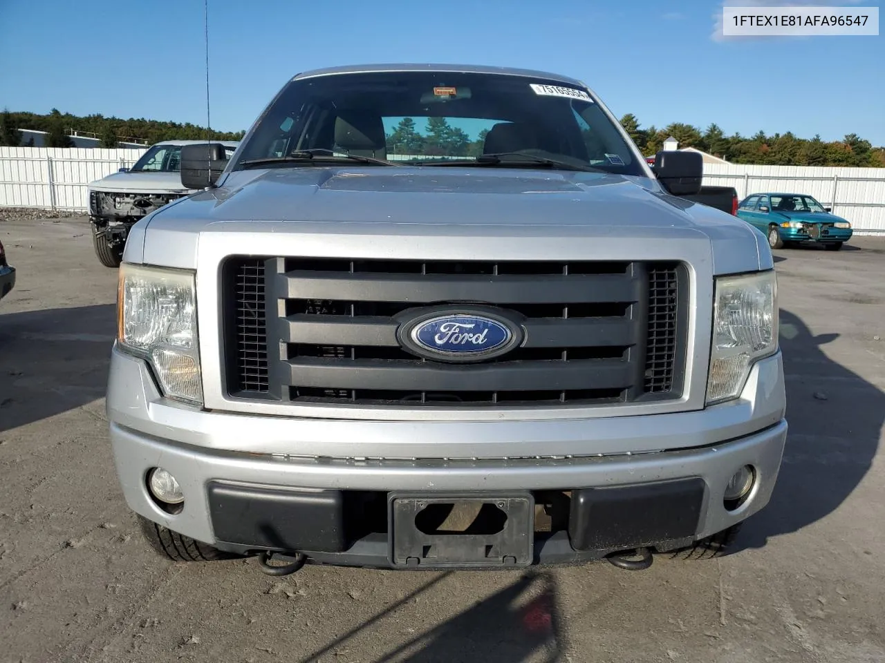 2010 Ford F150 Super Cab VIN: 1FTEX1E81AFA96547 Lot: 75165554