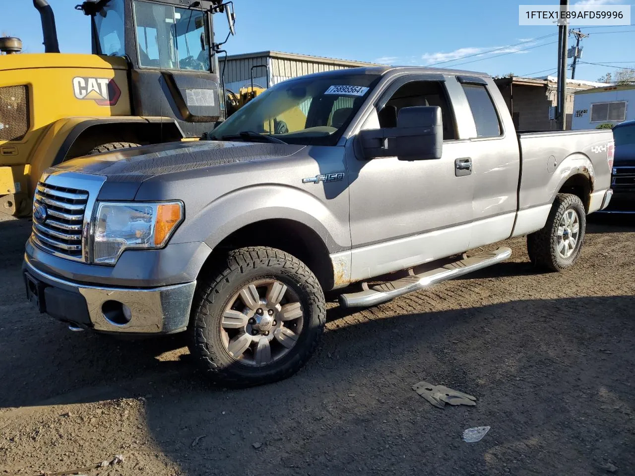 2010 Ford F150 Super Cab VIN: 1FTEX1E89AFD59996 Lot: 75895564