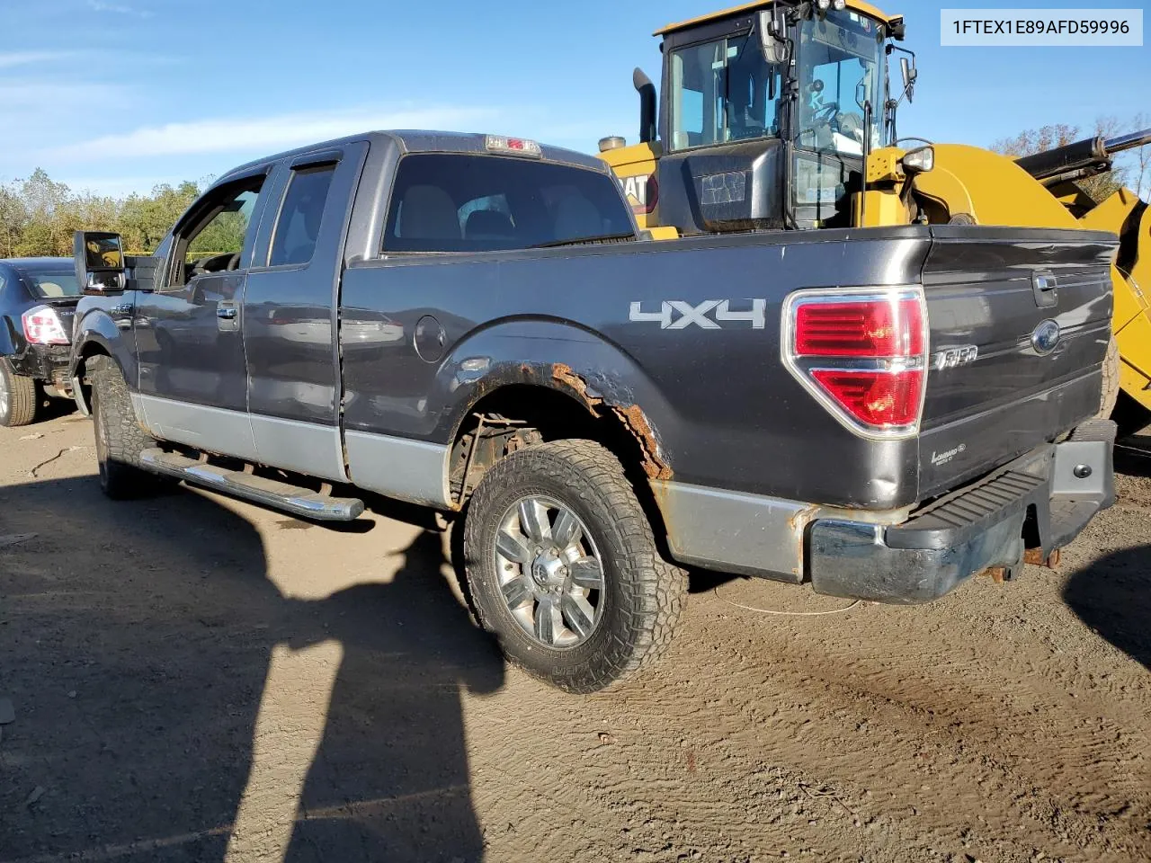 2010 Ford F150 Super Cab VIN: 1FTEX1E89AFD59996 Lot: 75895564