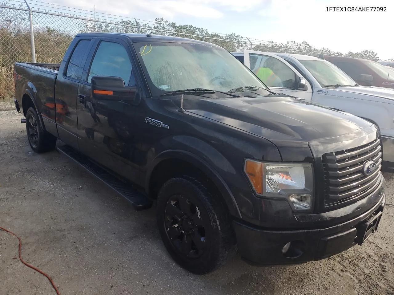 2010 Ford F150 Super Cab VIN: 1FTEX1C84AKE77092 Lot: 76257454