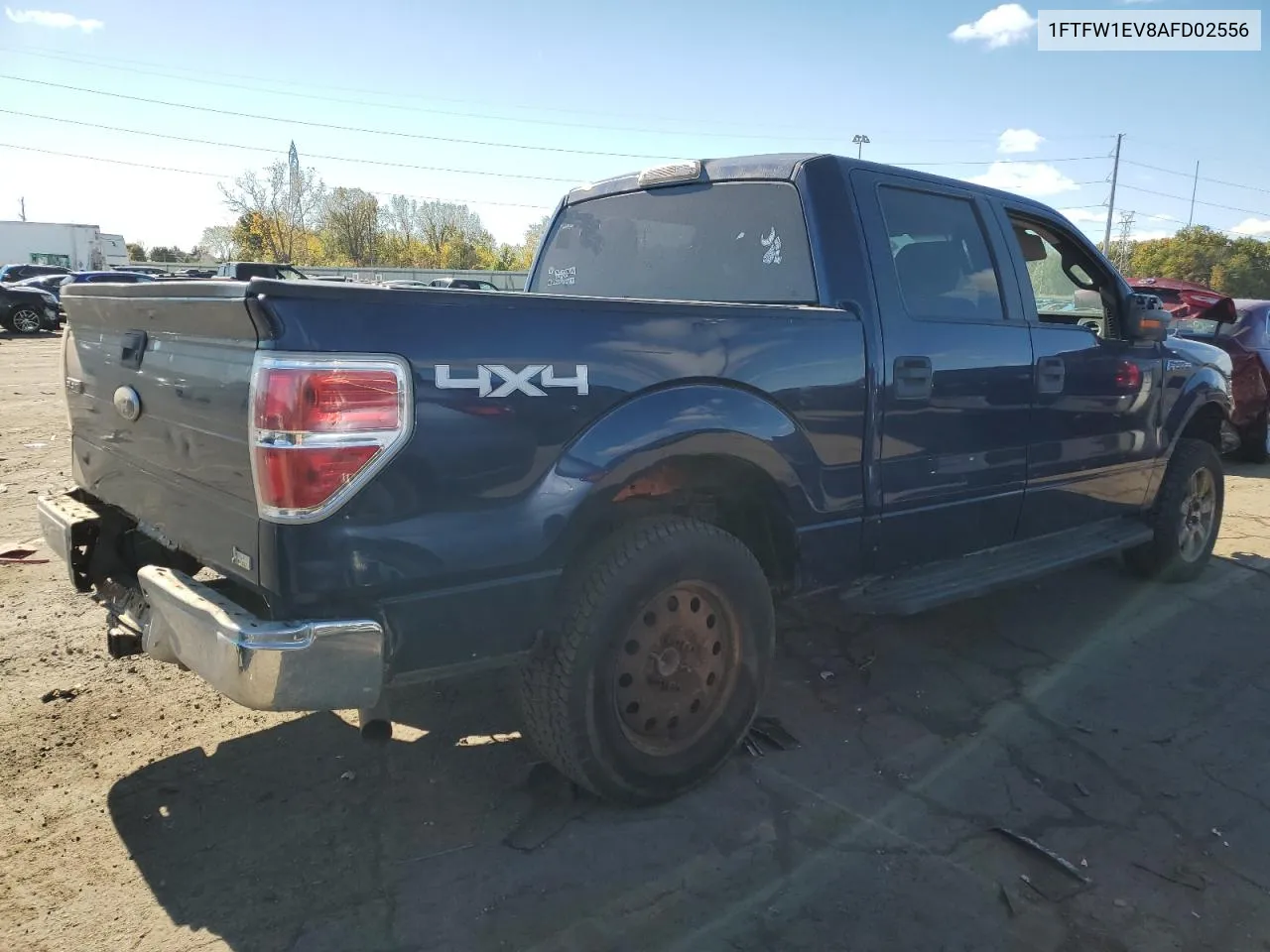 1FTFW1EV8AFD02556 2010 Ford F150 Supercrew