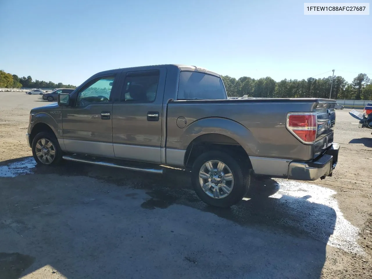 2010 Ford F150 Supercrew VIN: 1FTEW1C88AFC27687 Lot: 76477684