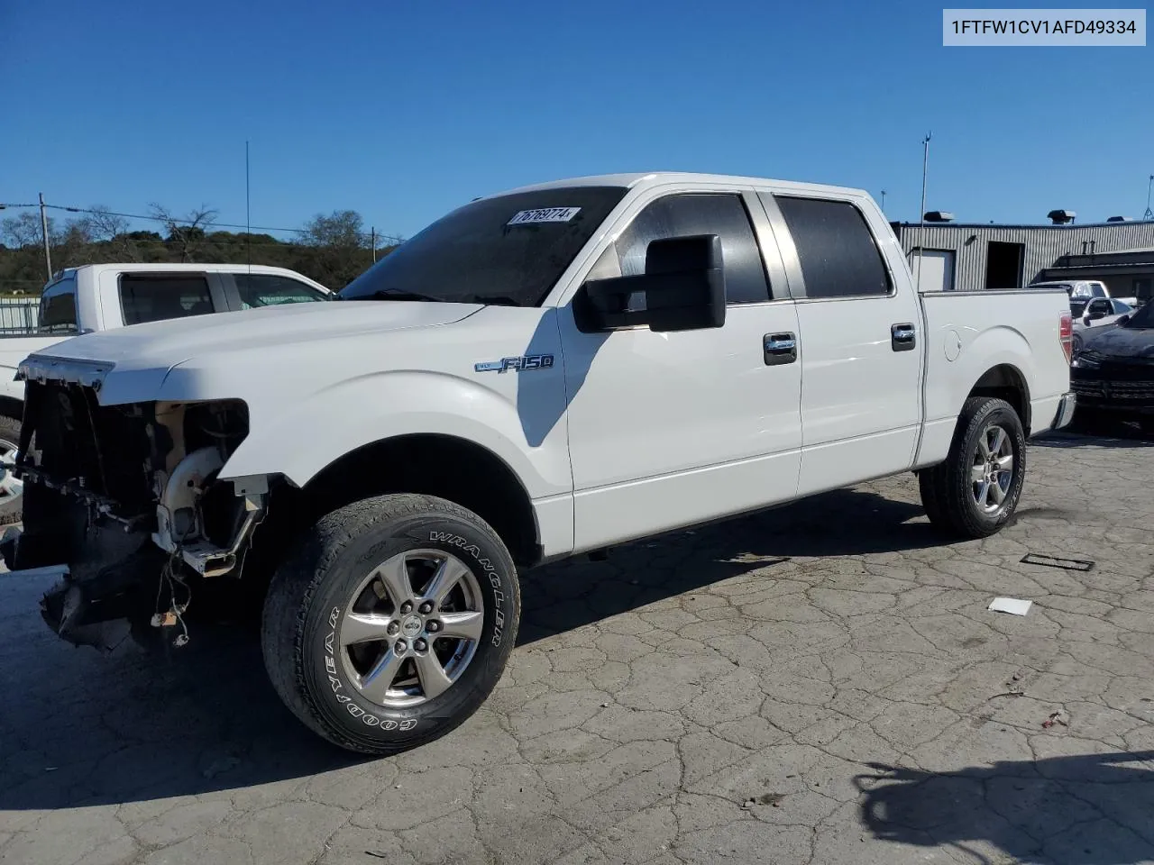 1FTFW1CV1AFD49334 2010 Ford F150 Supercrew