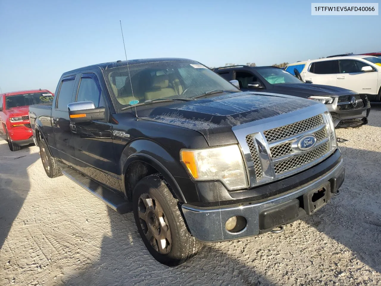 2010 Ford F150 Supercrew VIN: 1FTFW1EV5AFD40066 Lot: 77296904