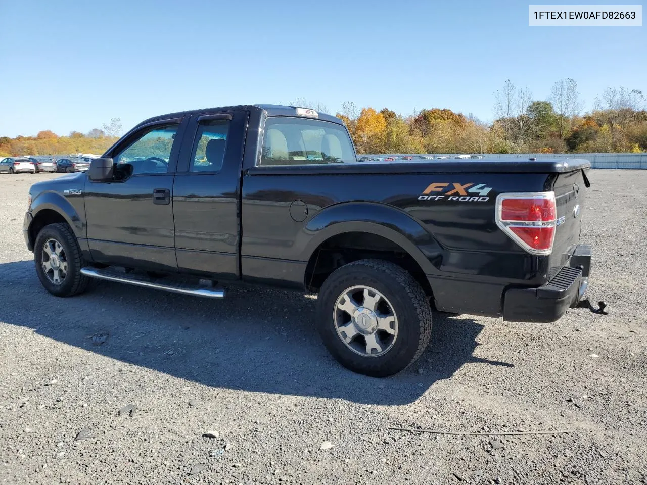 2010 Ford F150 Super Cab VIN: 1FTEX1EW0AFD82663 Lot: 77417124