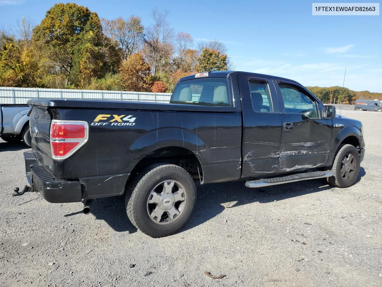 2010 Ford F150 Super Cab VIN: 1FTEX1EW0AFD82663 Lot: 77417124